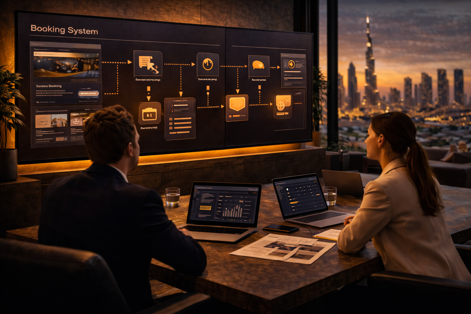 أنظمة الحجز في دبي: متى تحتاج الشركة إلى ما هو أكثر من نموذج