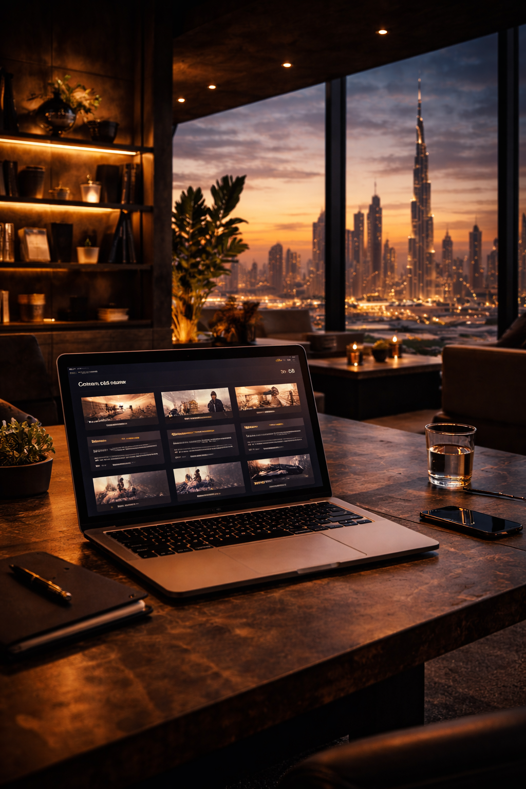 أمثلة أعمال مميزة في دبي من creationX